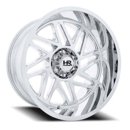 Hardrock Offroad Bones Xposed Wheel 24x14 6x139.7 Chrome -76mm - MINIMUM PURCHASE OF 4 WHEELS | H501-241483176C