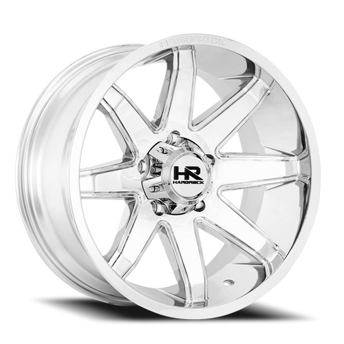 Hardrock Offroad Painkiller Xposed Wheel 24x14 5x127 Chrome -76mm - MINIMUM PURCHASE OF 4 WHEELS | H502-241473176C