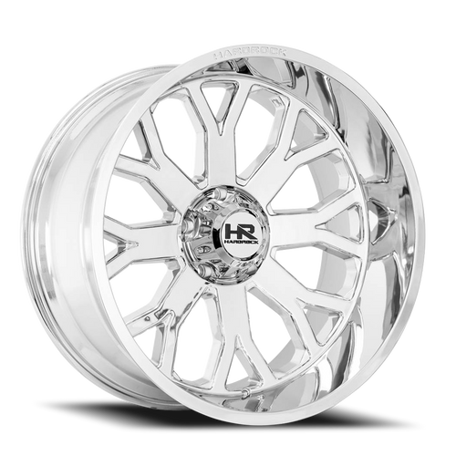 Hardrock Offroad Slammer Xposed Wheel 22x12 5x150 Chrome -44mm | H504-221250144C
