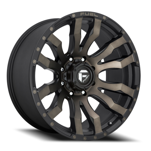 Fuel D674 Blitz Wheel 18x9 8x170 Matte Black Machined With Double Dark Tint 1mm - FREE T-SHIRT INCLUDED! | D67418901750