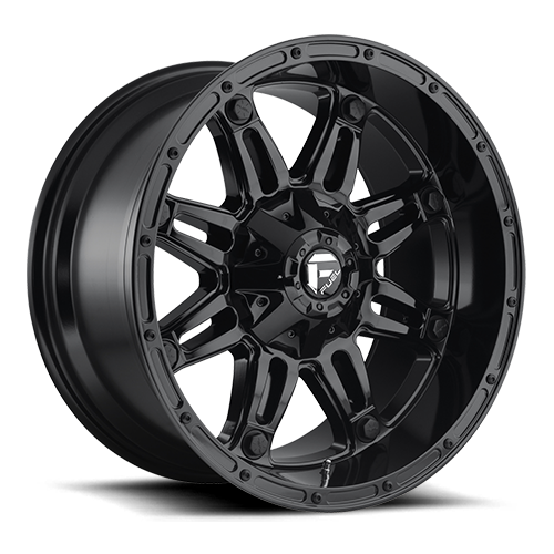 Fuel D625 Hostage Wheel 18x9 6x135 & 6x139.7 Gloss Black 1mm - FREE T-SHIRT INCLUDED! | D62518909850