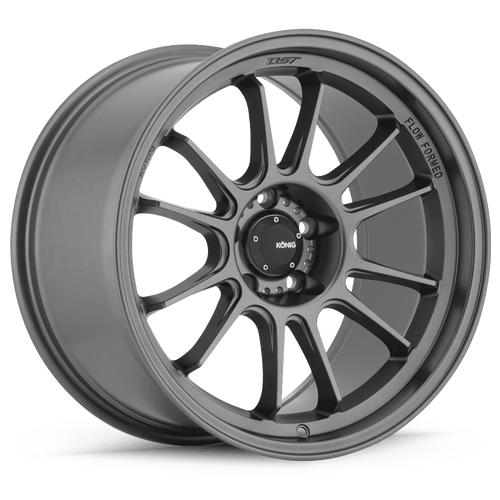 Konig 47Mg Hypergram Wheels Rims 18x11 5x114.3 Matte Grey 15mm | 47MG-HG1851415G