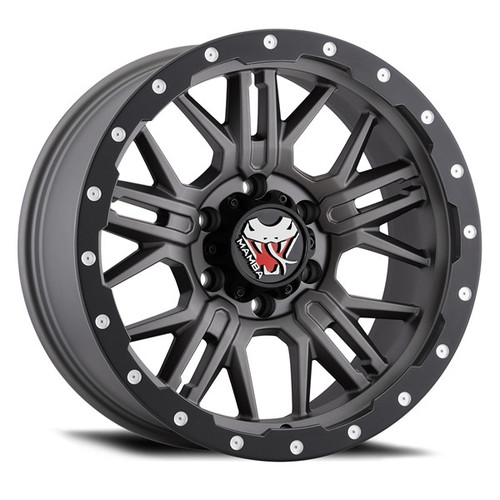Mamba 597Mg M25 Wheels Rims 20x9 6x139.7 Matte Grey 12mm | 597MG-M25298312G