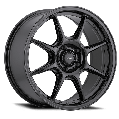 Konig 102B Lockout Wheels Rims 18x8.5 5x114.3 Gloss Black 45mm | 102B-LK88514455