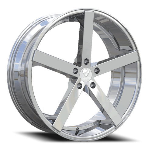 DOORBUSTER PRICING! - Ravetti M2 Wheel 20x10 5x114.3 Chrome 45mm - FREE T-SHIRT INCLUDED! | RAV-M2-2165C