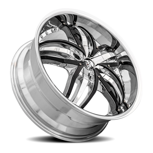 Diablo Angel 20x8.5 5x114.3/5x4.5 5x120 Chrome 35mm Wheels