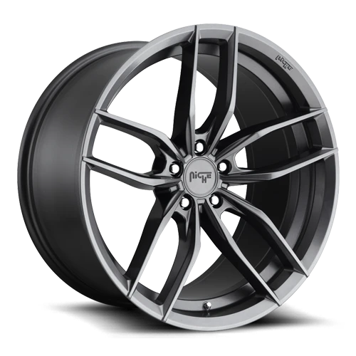 Niche M204 Vosso Wheel 18x9.5 5x120 Matte Anthracite 35mm - FREE T-SHIRT INCLUDED! | M204189521+35