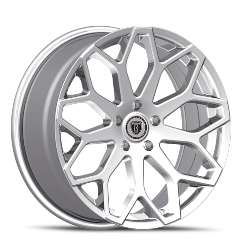 Borghini B28 26x10 5x115 Chrome 13mm Wheels