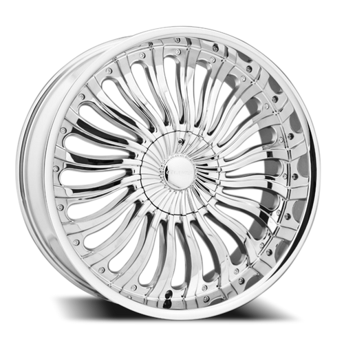 DOORBUSTER PRICING! - Elure 33 Wheel 20x8.5 5x108 & 5x114.3 Chrome 35mm | ELR033-2854C
