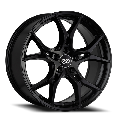Enkei Vulcan Wheel 17x7.5 5x114.3 Gloss Black 45mm | 517-775-6545BK