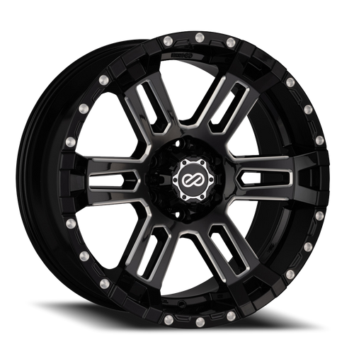 Enkei Commander Wheel 20x9 5x150 Black Machined 25mm | 519-290-5825BKM