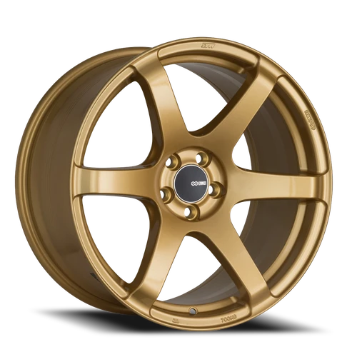Enkei T6S Wheel 18x8 5x100 Gold 45mm | 485-880-8045GG