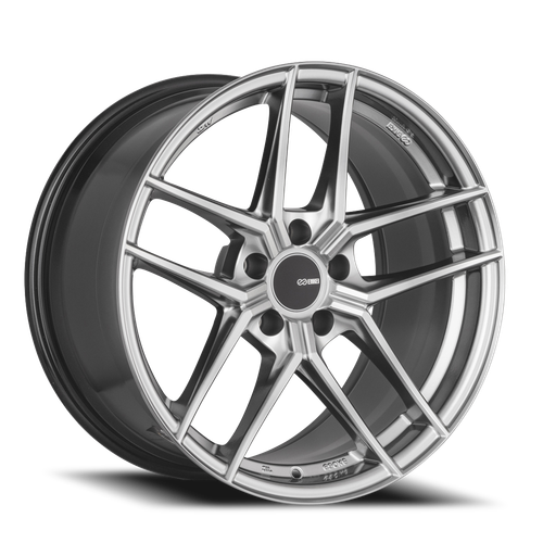 Enkei Ty5 Wheel 18x9.5 5x100 Hyper Silver 45mm | 498-895-8045HS