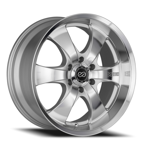 Enkei M6 Wheel 20x9 6x139.7 Silver Machined 30mm | 482-290-8330MF