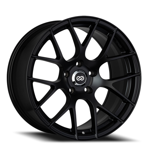 Enkei Raijin Wheel 19x8 5x120 Black 42mm | 467-980-1242BK