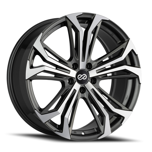 Enkei Vortex5 Wheel 20x8.5 5x114.3 Anthracite Machined 38mm | 510-285-6538AM
