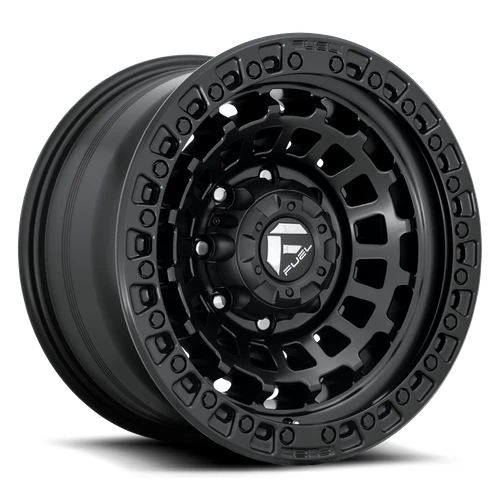 Fuel D633 Zephyr Wheel 17x9 8x165.1 Matte Black -12mm - FREE T-SHIRT INCLUDED! | D63317908245