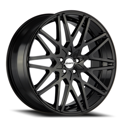 DOORBUSTER PRICING! - Shift H32 Formula Wheel 18x8 5x100 & 5x114.3 Gloss Black 35mm - FREE T-SHIRT INCLUDED! | H32850035GB