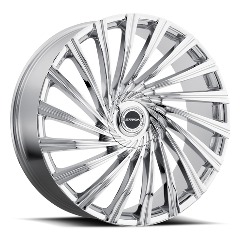 DOORBUSTER PRICING! - Strada S49 Tornado Wheel 28x10 6x135 & 6x139.7 Chrome 30mm - MINIMUM PURCHASE OF 4 WHEELS - FREE T-SHIRT INCLUDED! | S49A60730