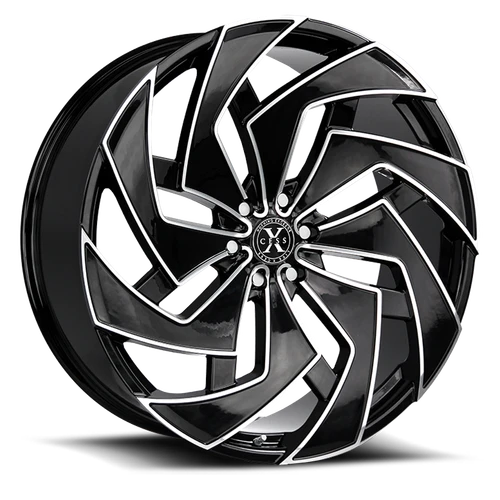DOORBUSTER PRICING! - Xcess X04 X04 Wheel 22x9 5x115 Gloss Black Milled 15mm - FREE T-SHIRT INCLUDED! | X04251515GBML