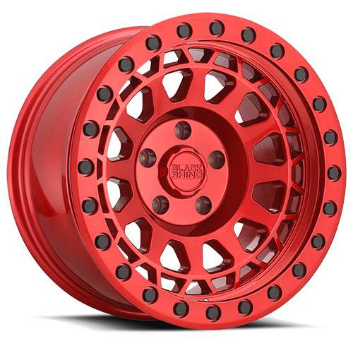 Black Rhino Primm Wheel 17x9 8x170 Candy Red w/ Black Bolts 0mm | 1790PRM008170R25