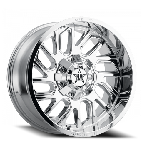 Luxxx Hd Lhd18 Wheel 22x12 8x165.1 & 8x170 Chrome -44mm | LHD1822128165170-44K-C