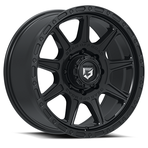 Gear Off Road 759Sb Wheel 20x9 8x165.1 Satin Black 18mm | 759SB-2098118