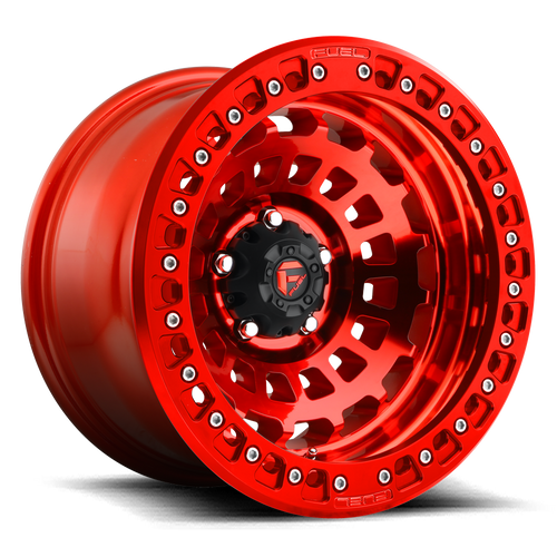 Fuel D100 Zephyr Beadlock Wheel 17x9 5x127 Candy Red -15mm | D10017907545
