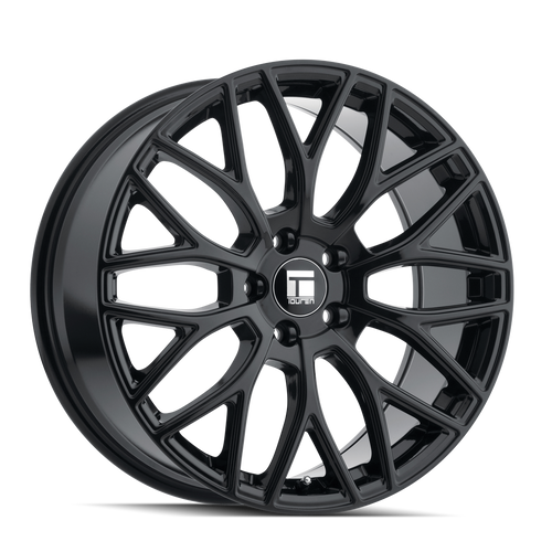 Touren Tr76 Wheels Rims 18x8 5x108 Gloss Black 35mm | 3276-8831GB35