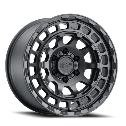 Black Rhino Chamber Wheel 17x8.5 6x114.3 Matte Black 0mm - FREE T-SHIRT INCLUDED! | 1785CBR006114M76