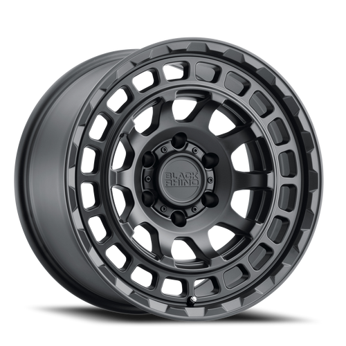 Black Rhino Chamber Wheel 18x9.5 5x127 Matte Black 2mm - FREE T-SHIRT INCLUDED! | 1895CBR025127M71