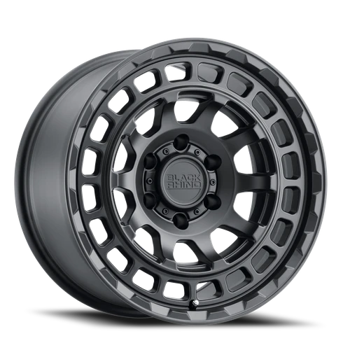 Black Rhino Chamber Wheel 18x9.5 5x150 Matte Black 12mm - FREE T-SHIRT INCLUDED! | 1895CBR125150M10