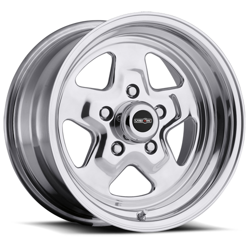 Vision Nitro 521 Wheel 15x4 5x127 Polished -19mm | 521H5473P-19