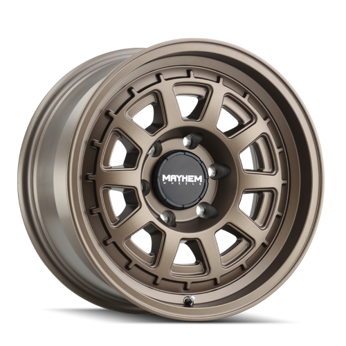 Mayhem Voyager Wheels Rims 17x8.5 5x127 Satin Dark Bronze 0mm | 8303-7873MZ0