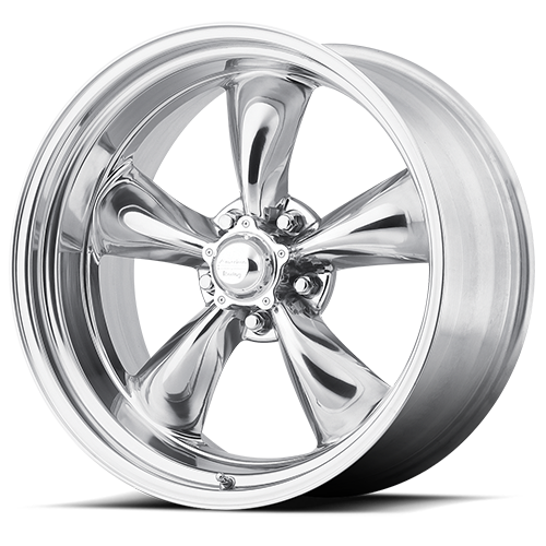 American Racing Vn515 Torq Thrust Ii 1 Pc Wheel 18x8 5x120.65 Polished 0mm - FREE T-SHIRT INCLUDED! | VN5158861