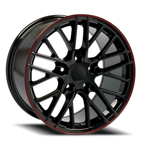 DOORBUSTER PRICING! - Oe Cv08B Wheel 19x10 5x120.65 Gloss Black 79mm - FREE T-SHIRT INCLUDED! | CV08B-19100-5475-79BR