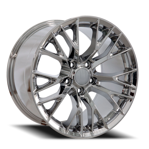 DOORBUSTER PRICING! - Oe Cv22 Wheel 18x10.5 5x120.65 Chrome 56mm - FREE T-SHIRT INCLUDED! | CV22-18105-5475-56C