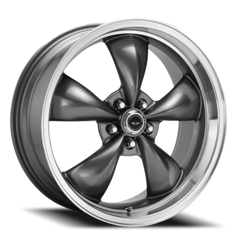 American Racing Ar105 Torq Thrust M Wheel 17x9 5x120.65 Anthracite With Machined Lip 45mm | AR105M7961A