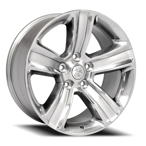 DOORBUSTER PRICING! - Oe Dg65 Wheel 20x9 5x139.7 Polished With Black Windows 19mm - FREE T-SHIRT INCLUDED! | DG65-20090-5550-19PS