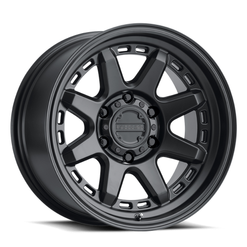 Raceline 947B Scout Wheels Rims 15x8 5x139.7 Satin Black -24mm | 947B-58055-24