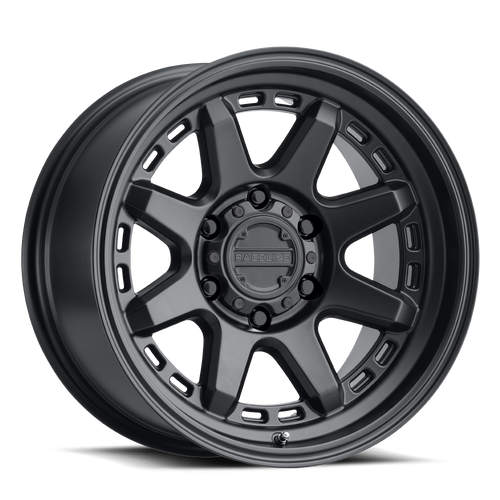 Raceline 947B Scout Wheels Rims 17x9 8x180 Satin Black 18mm | 947B-79088+18