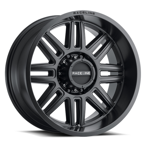 Raceline 948B Split Wheels Rims 20x10 8x180 Satin Black -19mm | 948B-21088-19