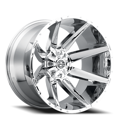 Scorpion Sc31 Wheel 22x12 6x135 & 6x139.7 Chrome -44mm | SC31-221263539-44C