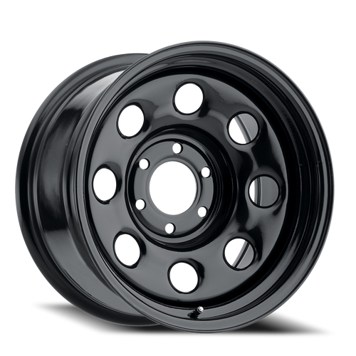 Vision Soft 8 85H Wheel 16x7 6x139.7 Gloss Black 0mm | 85H6783NS