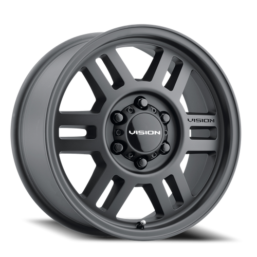 Vision Manx 2 355 Overland Wheel 17x9 6x139.7 Satin Black -12mm | 355-7983SB-12