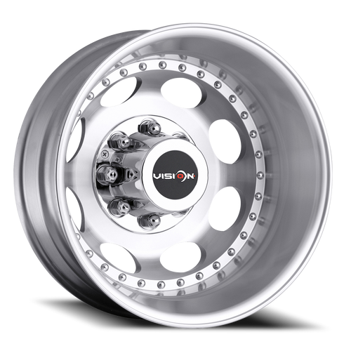 Vision Hauler 181 Dually Wheel 17x6.5 8x200 Machined -143mm | 181Z7680MR