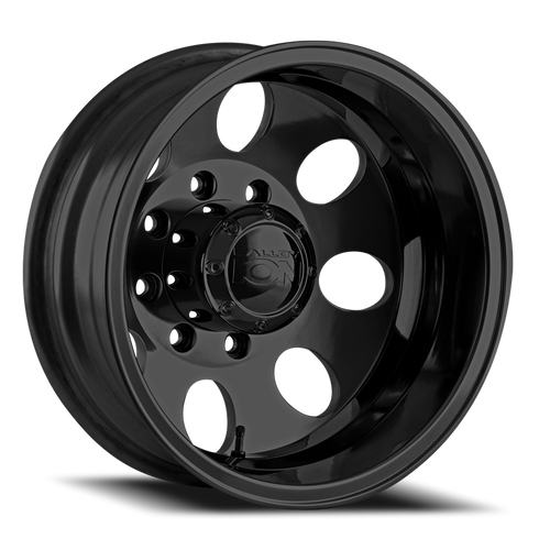 DOORBUSTER PRICING! - Ion 167 Dually Wheel 17x6.5 8x165.1 Matte Black -142mm | 167-7681RMB
