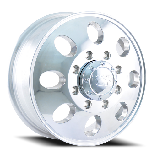 DOORBUSTER PRICING! - Ion 167 Dually Wheel 17x6.5 8x165.1 Polished 125mm | 167-7681FP