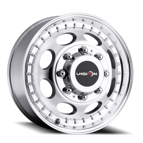 Vision Hauler 181 Dually Wheel - 19.5x6.75 8x170 Machined 102mm | 181Z9670MF