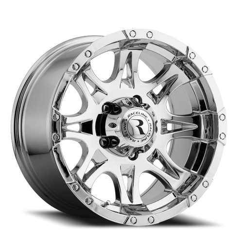 DOORBUSTER PRICING! - Raceline Raptor Wheel 16x8 6x139.7 Chrome 0mm - FREE T-SHIRT INCLUDED! | 983-68060